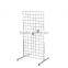 Chrome T-Legs for Gridwall Mesh,Gridwall Stand T-Legs