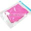 clear custom printed clothes storage roll up vacuum packing bag