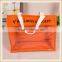 Fashion jute shopping bag with pvc window