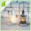 MODERN HOME - METAL IRON CANDLE >> Hanging Lantern with glass >> Candle Holder Lantern Ball New >> metal candle solar lantern