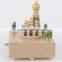 church wooden Gift Nature music boxes