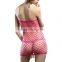 Offer Shoulder Sexy Diamond Net Sex Dress