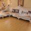 L Shape European Solid wooden frame Leather sofa set