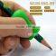 Hot selling soft touch silicone pencil grip rubber fingertip Grips for students