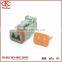 2 pin DT series female electrical connector DT06-2S