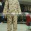 Custom Cotton Polyest Ripstop Desert Digital Camouflage Lybria Army Vertical Collar Fighting ACU Uniform
