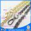 All kinds of handbag metal chain with dog hooks