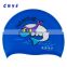 CNYE Best selling child swimming cap knockout kids swim cap Silicone children swimming cap