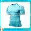New sublimation skin tight compression fitness t shirt for men