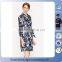 2016 fashion ladies designer printed maxi dress women floral maxi dress