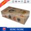 kraft paper box gift box packaging box with pvc window