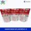 OEM printed bottom gusset packaging bag for dog food top zipper doypack pouch