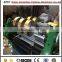 Aluminum foil roll to roll slitting and rewinding machine
