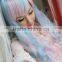 Harajuku style lolita wigs mixed color long wigs sale factory price