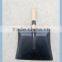 France Wooden Handle Galvanized Steel Metal Dustpan