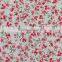 Newest flower design printed microfiber brush fabric for hot sale