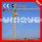 Easy Installation High Quaity QTZ63(5010) Max Loading 120m Height Tower Crane for Sale