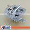 Truck or Trailer Toolbox Flush Mount Polished Stainless Steel Key-Locking Recessed Door Paddle Latch