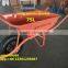 building metal wheelbarrow 75L with pneumatic tire