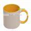 10oz 11oz AAA Grade Blank 100g Sublimation Paper Color Inside and Handle Coated Mug