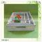 cheap antique colorful carving set paulownia wood tray