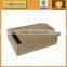 Laser wooden boxes package,4x4 cardboard gift boxes,hinged gift box for sell