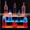 2017 Printing logo 360 degree Plastic arcylic bottle rack