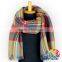 Turkish Pashmina Shawl Red Plaid Winter Shawl Kids Latest Design Shawl