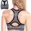 High support molded cups fashion girls hot sexy sports bra