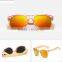 UCHOME Classical Fashion Sunglasses Men/women Vintage Bamboo Sunglass Wooden Sun Glasses