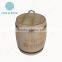 Unfinished Wood Barrel, Wood Tea Barrel, Wood Coffee Barrel