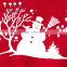 Customzied Christmas snowman printing white and black christmas clothes T shirt kidswear