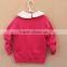 sale custom sweet rabbit embroidered kids knitted jumpers