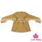 Lovely 1-6 Years Olds Girl Clothes Rabbit Ear Double-breasted Brown Cotton Warm Baby Coat