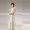 Sexy backless spaghetti straps lace wedding dress fishtail