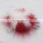 Myfur Fur Ball Raccoon Fur Pom Poms For Hat With Snap