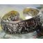 Selling Chinese Tribal Miao Silver Bracelet jewelry