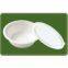 Disposable biodegradable sugarcane pulp bowl