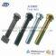 Track Bolt For Fishplate, UIC Standard Track Bolt, Railway Track Bolt High Grade