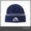 Plain custom knitted beanie hat with logo free design/colorful knitted hat/2015 wholesale knitted hat