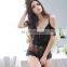 China Factory Queen Size Off Shoulder Lace Sexy Teddy Doll Lingerie