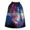 Latest youthful Sublimation print long ladies skirt design models