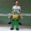 2017 Christmas riding costume carrying man costume ride on fancy dress costume for party