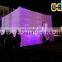 Water Proof Nylon Material Portable Cube Led Inflatable Tent For Show