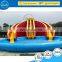 Multifunctional christmas village houses inflatable bouncer slide pumpkin bounce house with CE certificate