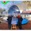 Giant santa claus christmas inflatable human size snow globe sale