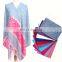 Newest jacquard knitting pattern yarn-dyed jacquard weave scarf
