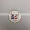 custom metal coin or sports coin made in gold finish coin
