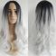 10inch Bright Color 100% Human Hair Indian 24 Inch Full Lace Human Hair Wigs