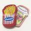 Custom Creative Silicone Wallet Cups Shape Zipper Kids Mini Change Money Bag Cheap Coin Purse